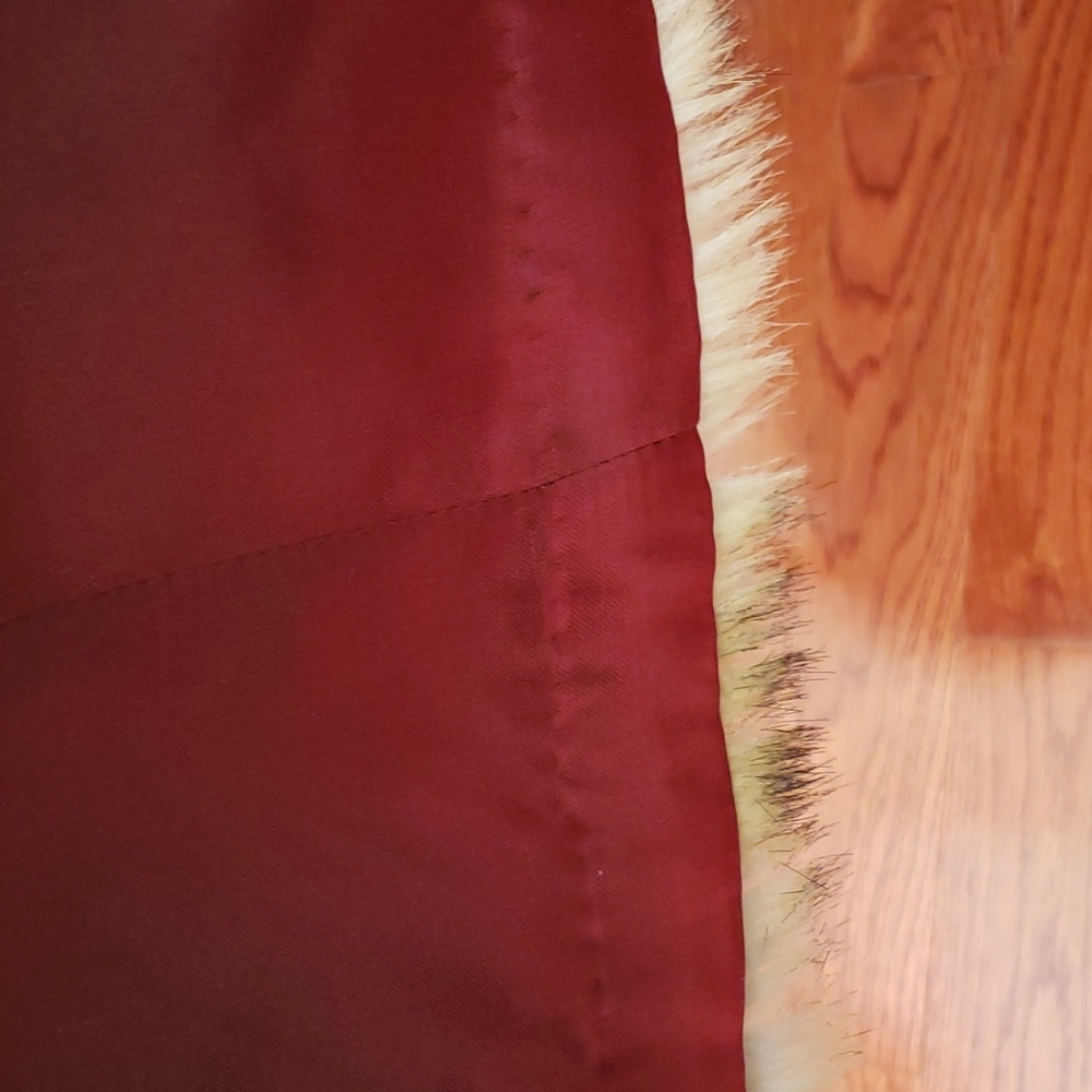 Vintage Faux mid-length fur coat. - Picture 7 of 7